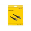 DeLOCK DisplayPort-kaabel 8K 60 Hz 2 m Must Metall