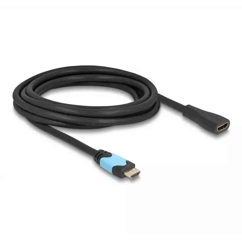 DeLOCK kiire HDMI pikenduskaabel 48 Gbps 8K 60 Hz 3 m