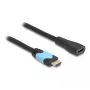 DeLOCK kiire HDMI pikenduskaabel 48 Gbps 8K 60 Hz 3 m