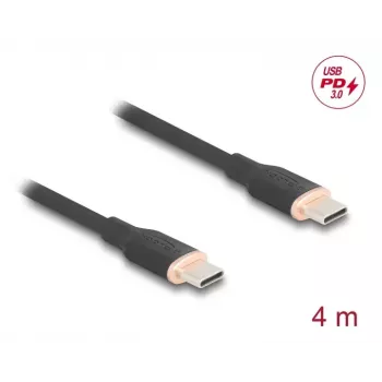 DeLOCK USB-kaabel USB 2.0 4m USB C must 81240