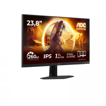 AOC G4 24G4ZRE arvutimonitor 60,5 cm (23,8 tolli) 1920 x 1080 pikslit Full HD LED must, punane