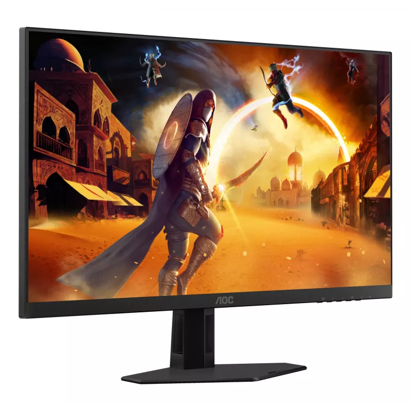 AOC G4 24G4ZRE arvutimonitor 60,5 cm (23,8 tolli) 1920 x 1080 pikslit Full HD LED must, punane