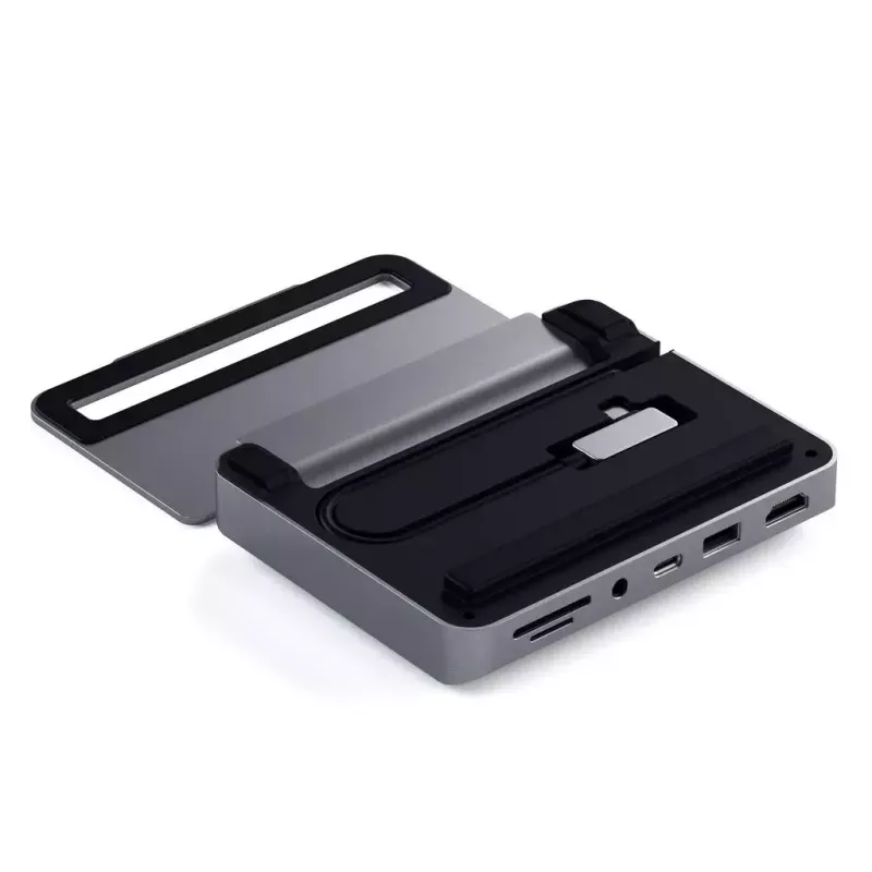 Sülearvuti dokk Satechi ST-TCSHIPM USB-C (USB 3.2 Gen 1) koos HDMI, SD/MicroSD, 60 W PD, hall