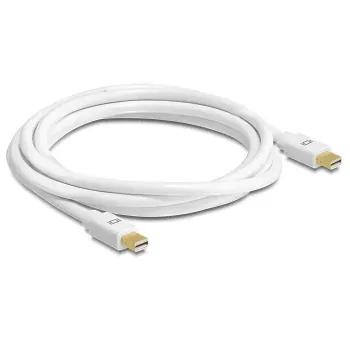 Kaabel mini DisplayPort - mini DisplayPort DeLOCK 83471 0,5m Valge