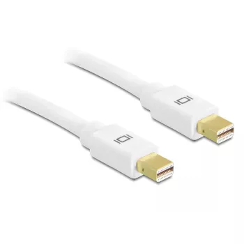 Kaabel mini DisplayPort - mini DisplayPort DeLOCK 83471 0,5m Valge