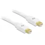 Kaabel mini DisplayPort - mini DisplayPort DeLOCK 83471 0,5m Valge