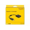 DeLOCK Adapter DisplayPort 1.2 isane DVI emasesse 4K Passiivne must