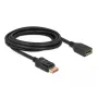 DisplayPort pikenduskaabel DeLOCK 87072 3m 8K 60Hz