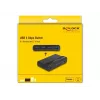 DeLOCK USB-lüliti 4 x seade 2 x host 5 Gbps Must