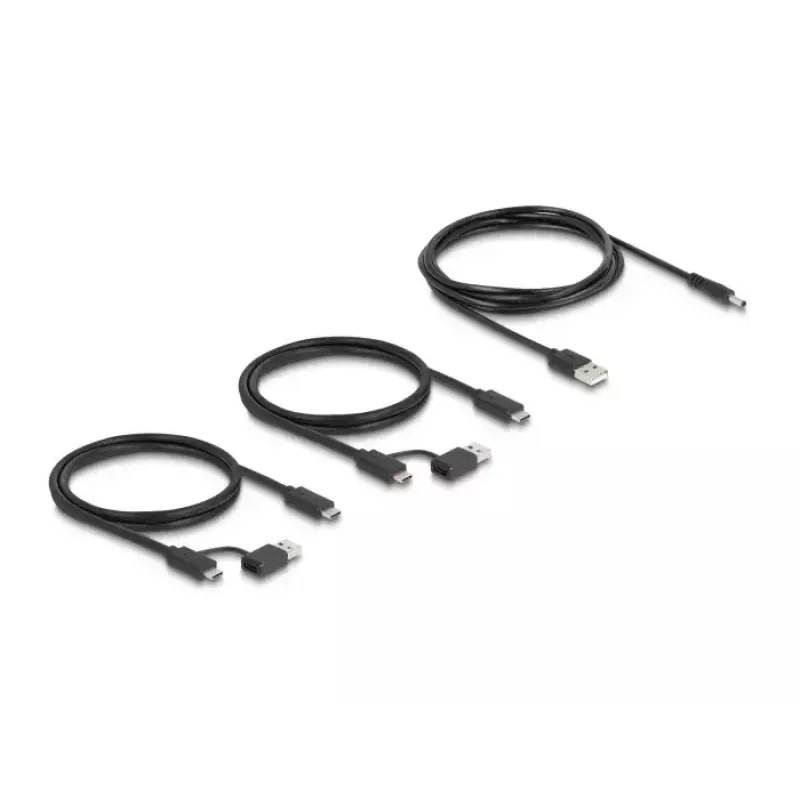 DeLOCK USB-lüliti 4 x seade 2 x host 5 Gbps Must