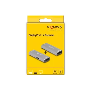 DeLOCK DisplayPort 1.4 repiiter 8K 30 Hz 20 m