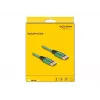 DeLOCK DisplayPort kaabel 16K 60 Hz 2 m roheline metall