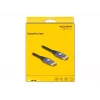 DeLOCK DisplayPorti kaabel 8K 60 Hz 2 m lilla metallist
