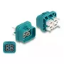 DeLOCK HDMTD neljakordne pistik PCB-le, kaitseaste IP67 IP69K