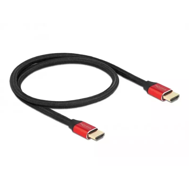HDMI-kaabel DeLOCK Ultra High Speed 48 Gbps 8K 60 Hz 0,5 m