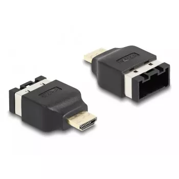 DeLOCK HDMI autoadapter HDMI-E emane HDMI-A isasele 4K 60 Hz