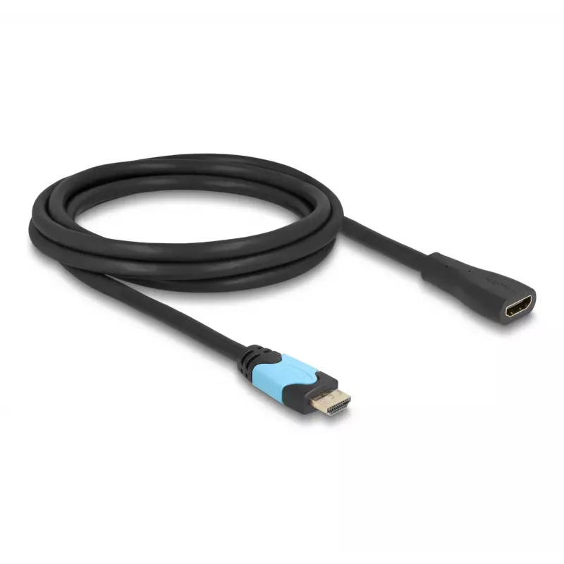 DeLOCK kiire HDMI pikenduskaabel 48 Gbps 8K 60 Hz 2 m