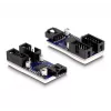 DeLOCK USB 2.0 pin header isane jaotur 2 porti must sinine