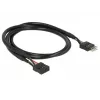 USB-kaabel DeLOCK 0,5m 2xUSB2.0