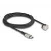 DeLOCK USB 2.0 kaabel USB-C isane isasele 180° nurga all 2 m PD 60 W