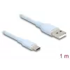 DeLOCK USB-kaabel USB 2.0 1 m USB A USB C sinine 81222