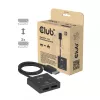 DisplayPort 2‑in‑1 kahesuunaline lüliti CLUB3D CSV-1009 — 2x DisplayPort väljundit, 8K@60Hz, must