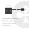 DisplayPort 2‑in‑1 kahesuunaline lüliti CLUB3D CSV-1009 — 2x DisplayPort väljundit, 8K@60Hz, must