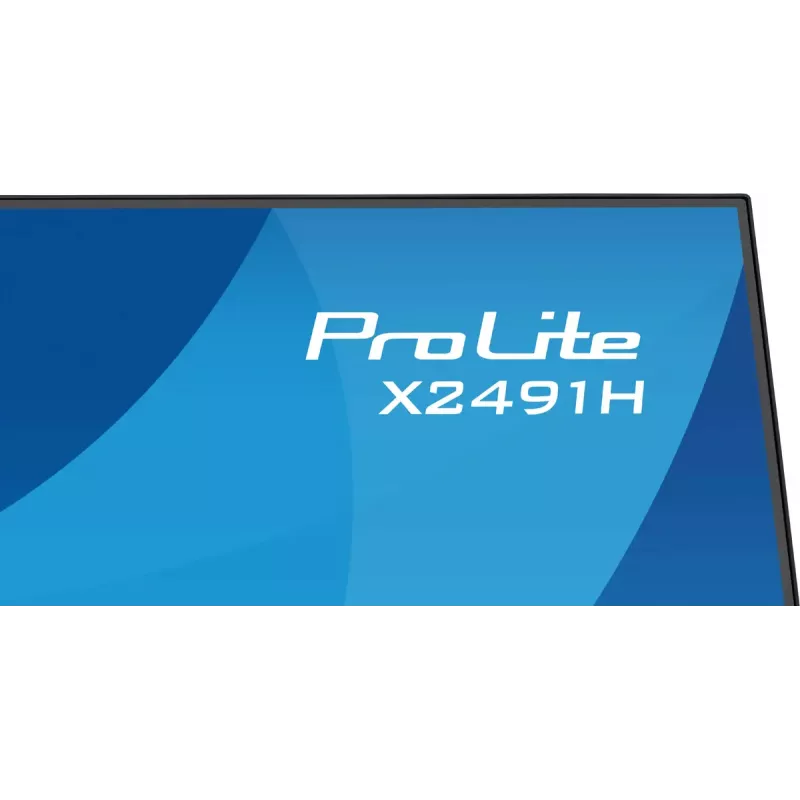 Arvutimonitor IIYAMA ProLite X2491H-B1 23,8 tolli (60,5 cm) IPS LCD Full HD 1920×1080 Matt Must, VESA