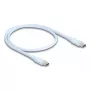 USB-kaabel DeLOCK 81233 USB 2.0 0,5 m USB C sinine