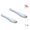 USB-kaabel DeLOCK 81234 USB 2.0 1m USB C sinine