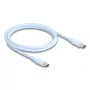 USB-kaabel DeLOCK 81234 USB 2.0 1m USB C sinine