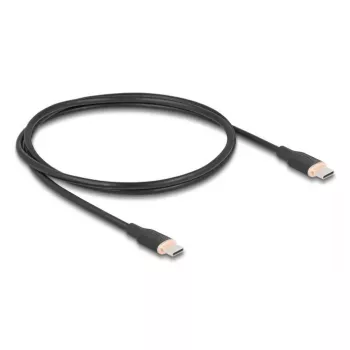 DeLOCK USB-kaabel USB 2.0 1m USB-C Must 81238
