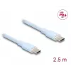 DeLOCK USB-kaabel USB 2.0 2,5 m USB C sinine 81235