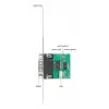 DELOCK 90582 USB 2.0 RS-232 jadamuundur/kordur/isolaator, FTDI FT231XS, roheline roostevaba teras