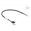 DELOCK 90582 USB 2.0 RS-232 jadamuundur/kordur/isolaator, FTDI FT231XS, roheline roostevaba teras