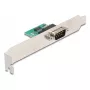 DELOCK 90582 USB 2.0 RS-232 jadamuundur/kordur/isolaator, FTDI FT231XS, roheline roostevaba teras