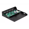 DeLOCK 3,5-tolline sisemine USB 3.2 Gen 1 jaotur, 4 porti, must