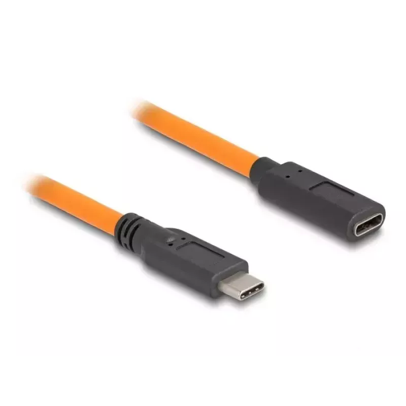 DeLOCK USB-kaabel USB USB-C isane USB USB-C emasele 1m 5Gbps oranž