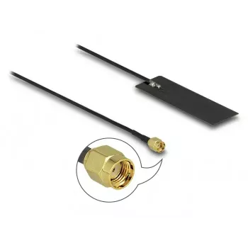 Antenn DeLOCK 12649 RP-SMA 4 dBi 2,4 5 GHz 50 Ω