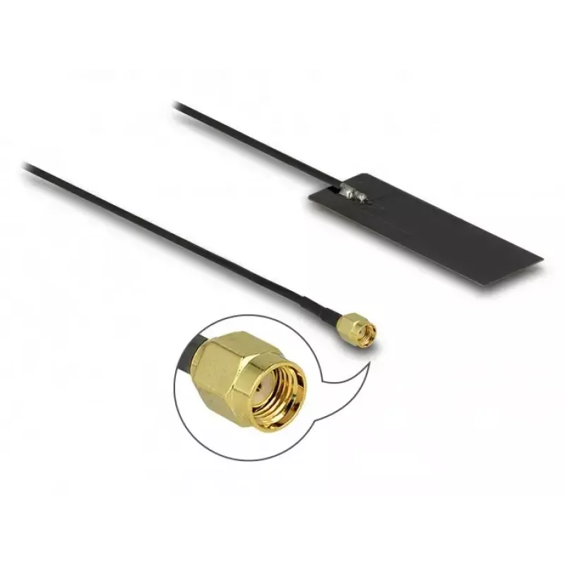 Antenn DeLOCK 12649 RP-SMA 4 dBi 2,4 5 GHz 50 Ω