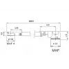 Koaksiaalkaabel DeLOCK 89649 0,3 m MHF I-PEX - MHF IV HSC MXHP32