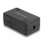 DeLOCK võrguühenduskarp LSA Cat.6 must metall plast 41mm 69mm 26mm