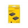 DeLOCK HDMI 2 - 1 kahesuunaline lüliti 8K 60 Hz metallist must