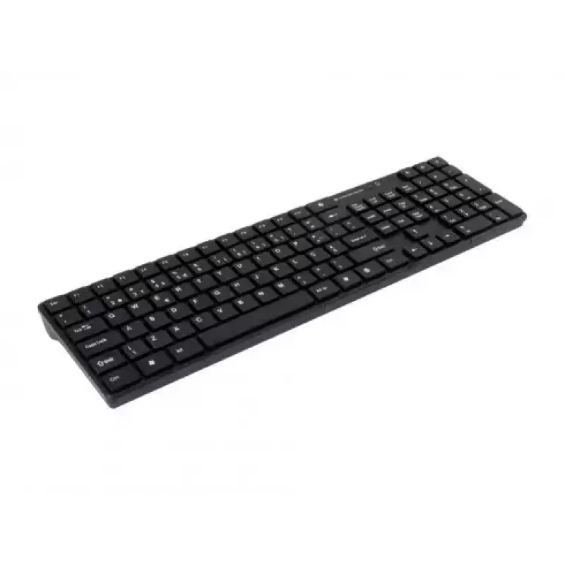 Conceptronic Orazio klaviatuur koos hiirega Kodune RF-juhtmevaba QWERTY Portugali must