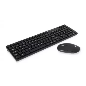Conceptronic Orazio klaviatuur koos hiirega Kodune RF-juhtmevaba QWERTY Portugali must