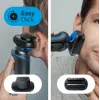 Braun Series 5 51-B1820s Fooliumpardel Must, Sinine
