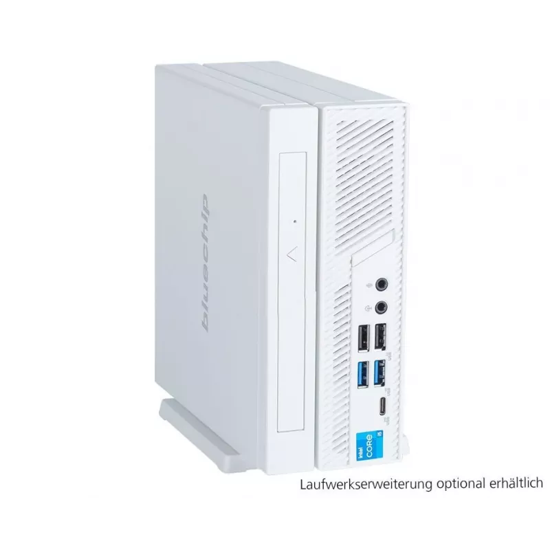bluechip BUSINESSline S3159 *Valge* Intel® Core™ i5 protsessor 14400 / kuni 4,70 GHz, Windows 11 Pro, Intel® B760, 8 GB DDR5, 500 GB NVMe SSD, Intel® Wi-Fi 6E AX211, Bluetooth 5.3, Gigabit Ethernet, Intel® UHD graafika