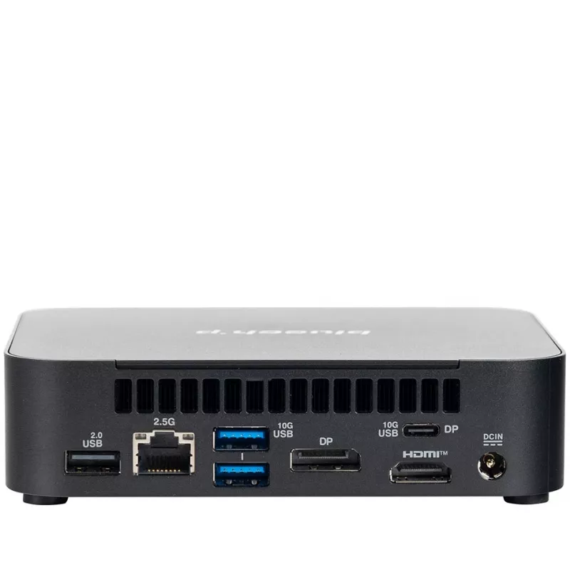 bluechip BUSINESSline M14150 Intel® N N150 8 GB DDR5-SDRAM 500 GB SSD Windows 11 Pro miniarvuti must
