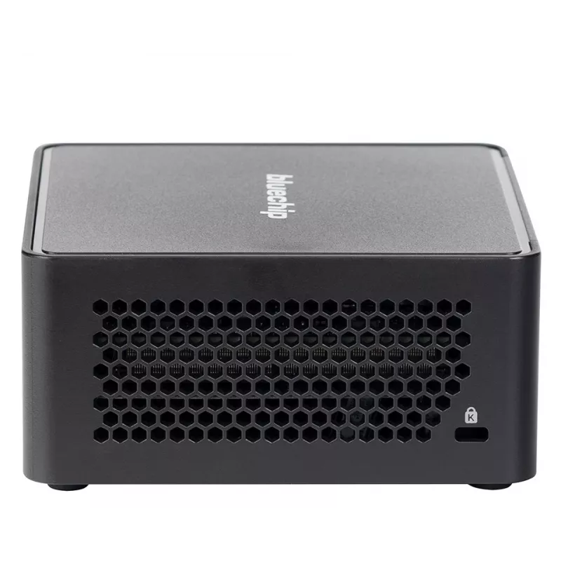 bluechip BUSINESSline M1435 Intel Core 3 100U 8 GB DDR5-SDRAM 500 GB SSD Windows 11 Pro miniarvuti Must