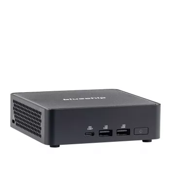 bluechip BUSINESSline M1550 Intel Core 5 210H 16 GB DDR5-SDRAM 500 GB SSD Windows 11 Pro miniarvuti Must